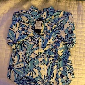 Lilly Pulitzer Poplin Devon Shirt